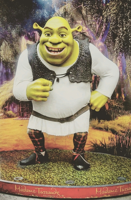 Shrek at Madame Tussauds Hollywood Photo by Socialbilitty