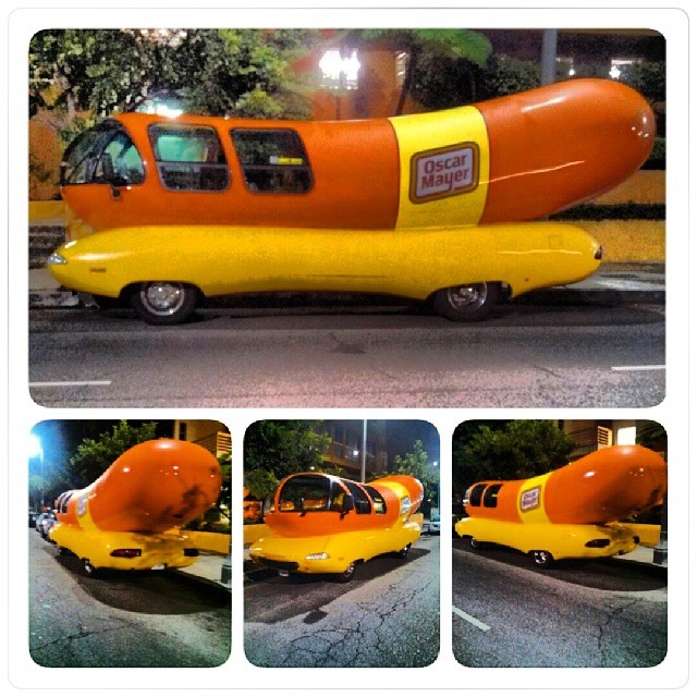 Oscar Meyer Weiner Mobile Photo Taken By Socialbilitty