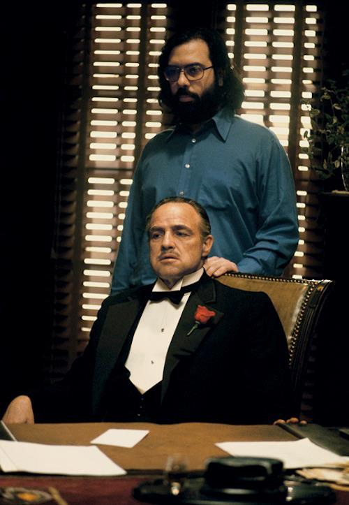 Francis Ford Coppola & Marlon Brando