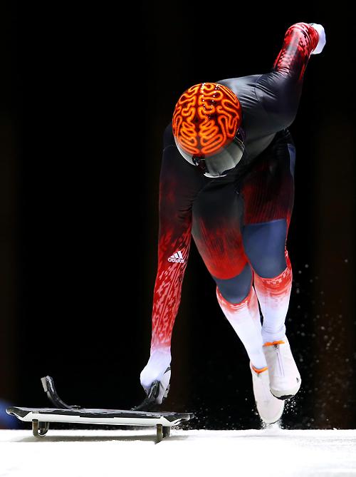 Winter Olympics at the Sanki Sliding Center on February 5, 2014 in Sochi, Russia