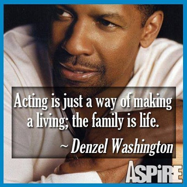 Quote from Denzel Washington Via @tvASPiRE