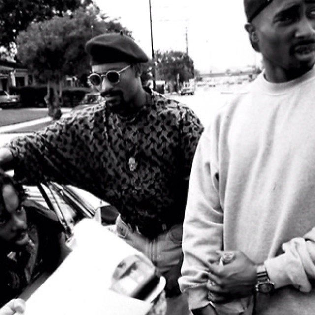 Classic Photo Tupac Amaru Shakur & John Singleton
