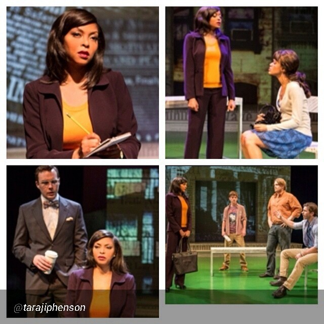 Taraji P. Henson on Stage at the Pasadena Playhouse