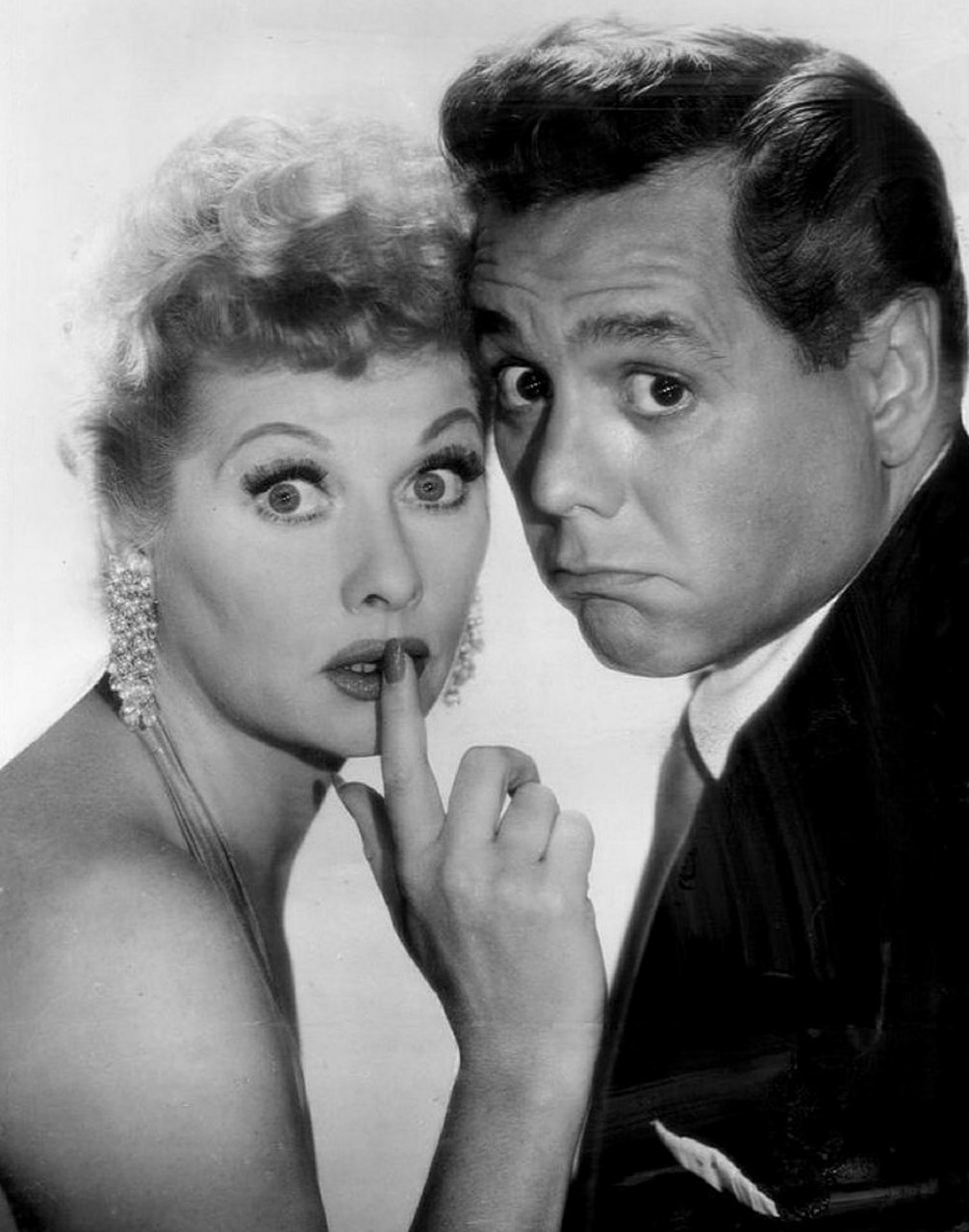 Lucille Ball and Desi Arnaz