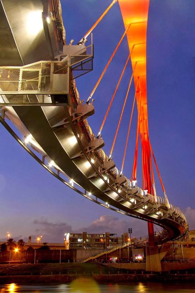 Photo of beautiful Bridge of Taipei, Taiwan