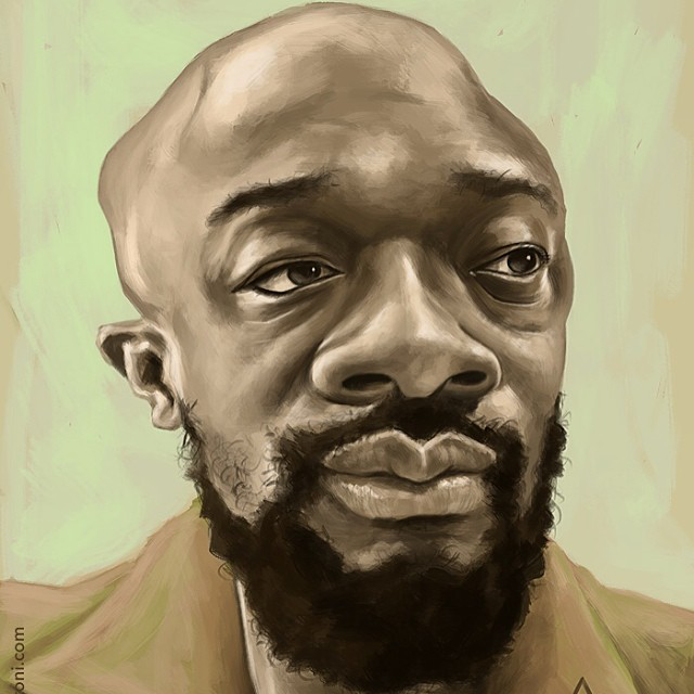 Isaac Hayes Caricature by Isaac Hayes 3