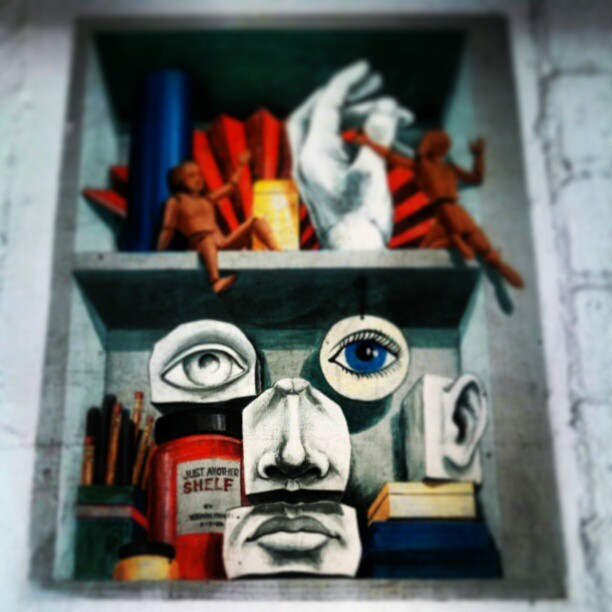Just Another Shelf ~ by Artist Vernon Finney