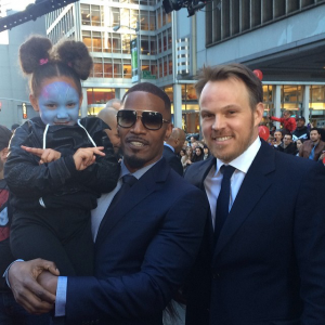 Photo by Jamie Foxx with biggest fan TeamElectro on Instagram