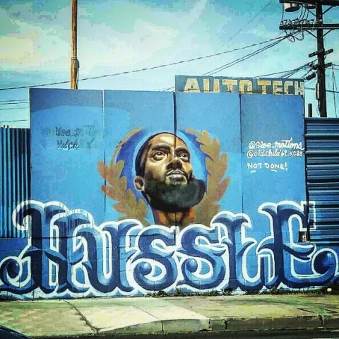 Nipsey Hussle Mural - Photo by Socialbilitty